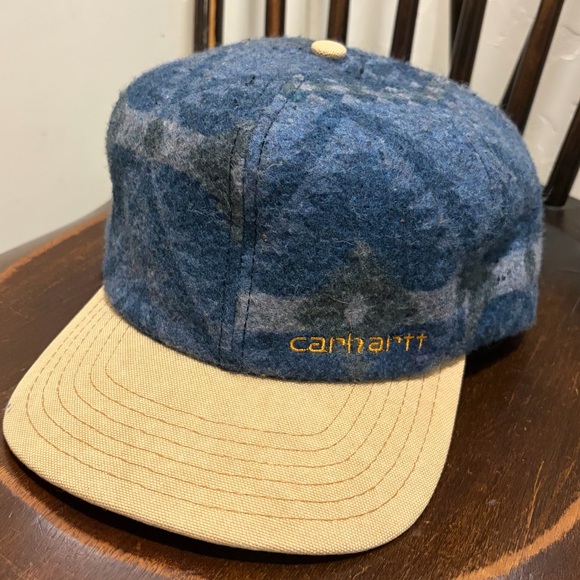 Carhartt Other - Vintage Carhartt Snapback Hat Aztec Southwestern Print Outdoor Rare Made In USA